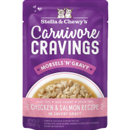 Stella&Chewys Cat CarnivoreCravingsMrsls Chk&Slm 24/2.8oz