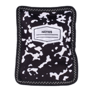ZippyPaws Z-Stitch Squeaker Toy Composition Book