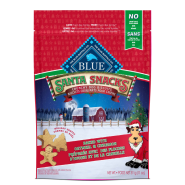 Blue Dog Holiday Santa Snacks Biscuit 11 oz EN/FR