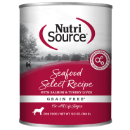 NutriSource Dog GF Seafood Select 12/12.3oz