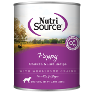 NutriSource Dog Chicken & Rice Puppy 12/12.3oz