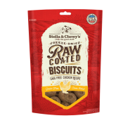 Stella&Chewys Dog Treats Raw Coated Biscuits Chicken 9 oz