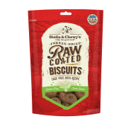 Stella&Chewys Dog Treats Raw Coated Biscuits Duck 9 oz