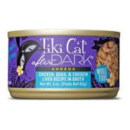 Tiki Cat After Dark Shreds Chicken & Quail 12/3 oz